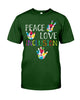 Image of Peach Love Inclusion T-Shirt - Guys Tee - Unisex Long Sleeve
