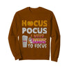 Image of Hocus Pocus I Need Dunkin Donuts To Focus T-Shirt - Unisex Tank Top - Sweatshirt