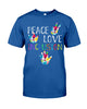 Image of Peach Love Inclusion T-Shirt - Guys Tee - Unisex Long Sleeve