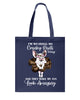 Image of Cranky Pants Make My Ass Look Amazing Today T-Shirt - Guys V-Neck - Basketweave Tote Bag