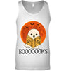 Image of Boo Loves Booooooks T-Shirt - Unisex Tank Top - Guys V-Neck