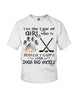 Image of A Big Fan Of Dogs And Hockey Girl Limited Classic T-Shirt - Ladies Flowy Tank - Youth Tee