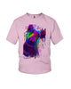 Image of Coloful Dog Limited Classic T- Shirt - Youth Tee - Ladies Tee