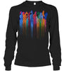 Image of Coloful Horse Limited Classic T_Shirt - Guys Tee - Unisex Long Sleeve