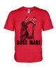 Image of Boss Mare Horse Limited Classic T- Shirt - Hoodie - Guys V-Neck