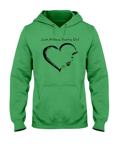 Just A Nova Scotia Girl Limited Classic T-Shirt - Hoodie - Ladies Tee