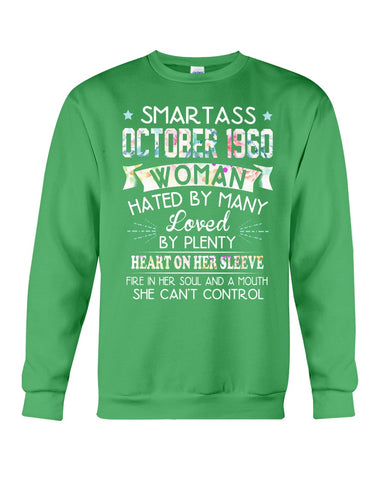 Smartass October 1960 Tote Bag - Sweatshirt - Unisex Tank Top