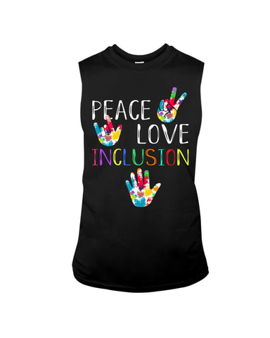 Peach Love Inclusion T-Shirt - Guys Tee - Unisex Long Sleeve