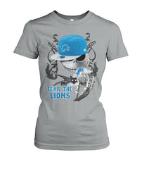 Fear The Lions Limited Classic T-Shirt - Ladies Tee - Ladies V-Neck