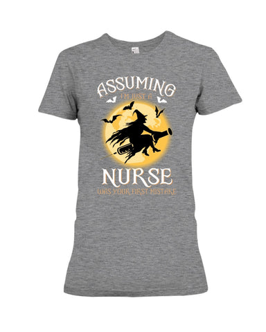 Assuming Nurse Witch Limited Classic T-Shirt - Ladies Tee - Hoodie