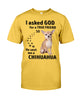 Image of A True Friend- Chihuahua Limited Classic T-Shirt - Guys Tee - Unisex Long Sleeve