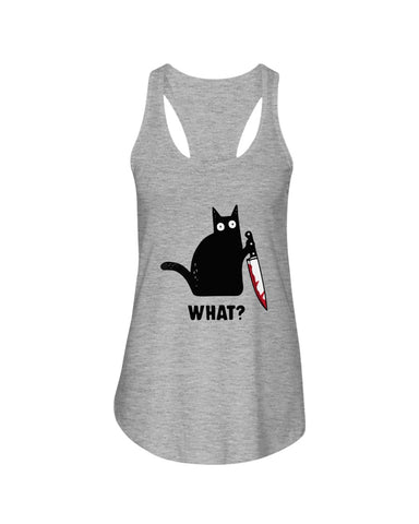 Murdered Cat T-Shirt - Ladies Flowy Tank - Youth Tee