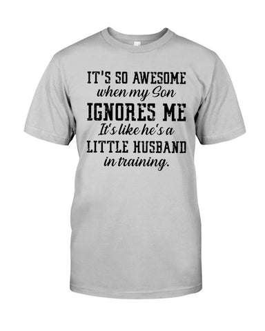 Little Husband In Training T-Shirt - Guys Tee - Sweatshirt