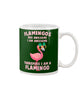 Image of Flamingos Are Awesome Limited Classic T-Shirt - Mug - Horizontal Poster