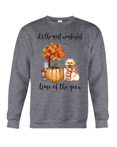 Pomeranian - The Most Wonderful Time T-Shirt - Guys Tee - Sweatshirt