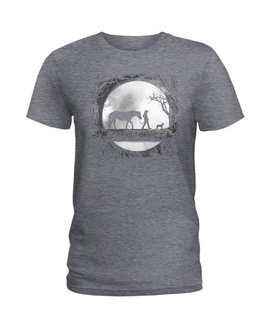 Under The Moonlight Limited Classic T-Shirt - Hoodie - Ladies Tee