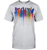 Image of Coloful Horse Limited Classic T_Shirt - Guys Tee - Unisex Long Sleeve