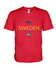 Image of Sweden Jag Alsker Dig Limited Classic T- Shirt - Ladies Tee - Guys V-Neck