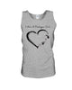 Image of Michigan Girl Heart T-Shirt - Sweatshirt - Unisex Tank Top