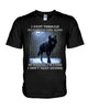 Image of Darkest Time Alone Classic T-Shirt - Guys V-Neck