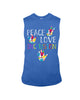 Image of Peach Love Inclusion T-Shirt - Guys Tee - Unisex Long Sleeve