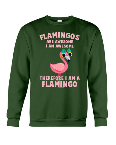 Flamingos Are Awesome Limited Classic T-Shirt - Guys Tee - Sweatshirt