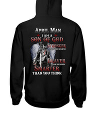 April Man- Son Of God Limited Classic T- Shirt - Hoodie - Guys V-Neck