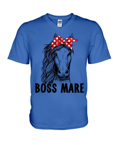 Boss Mare Horse Limited Classic T- Shirt - Hoodie - Guys V-Neck