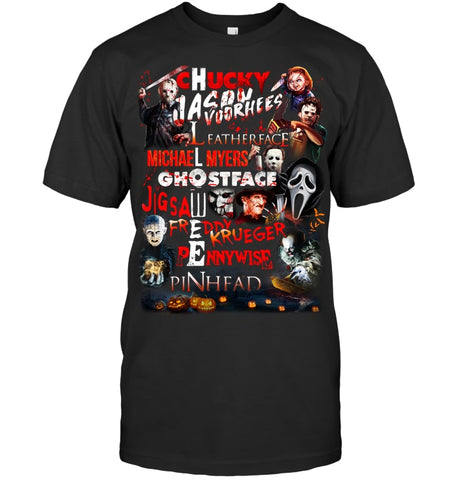 Long Horrible Halloween Limitted Classic T-Shirt - Guys Tee - Horizontal Poster