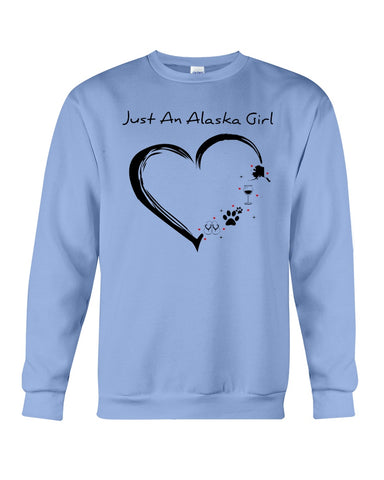 Just An Alaska Girl Limited Classic T-Shirt - Sweatshirt - Unisex Tank Top