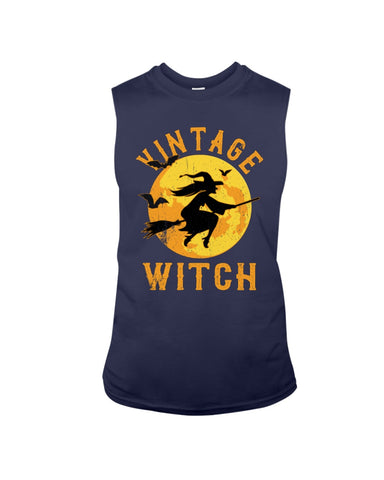 Vintage Witch Limited Classic T-Shirt - Guys Tee - Unisex Long Sleeve