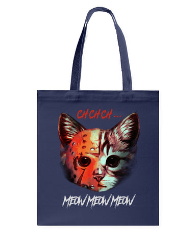 Meow Meow Meow Classic T-Shirt - Basketweave Tote Bag