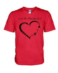 Just An Alaska Girl Limited Classic T-Shirt - Guys V-Neck - Mug