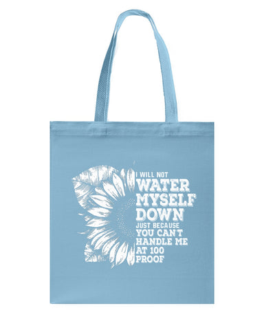 Water Myself Down Sunflower Limited Classic T-Shirt - Basketweave Tote Bag - Mug