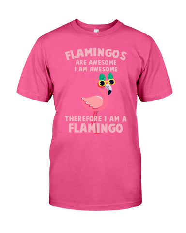 Flamingos Are Awesome Limited Classic T-Shirt - Guys Tee - Sweatshirt