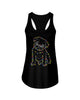 Image of Coliful Dog Led Light Limited Classic T-Shirt - Sweatshirt - Ladies Flowy Tank