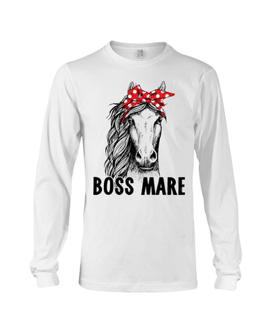 Boss Mare Horse Limited Classic T- Shirt - Unisex Long Sleeve - Mug