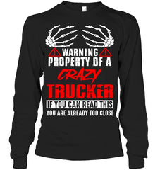 Crazy Trucker Limited Classic T- Shirt - Unisex Long Sleeve - Unisex Tank Top