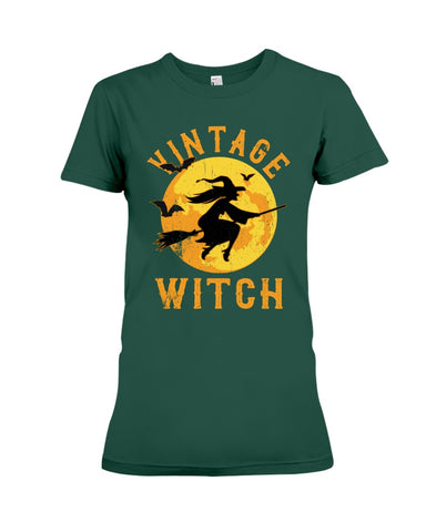 Vintage Witch Limited Classic T-Shirt - Ladies Flowy Tank - Ladies Tee