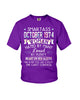 Image of Smartass October 1974 Classic T-Shirt - Ladies Flowy Tank - Youth Tee