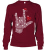 Image of Sign Language Bright T-Shirt - Unisex Long Sleeve - Sweatshirt