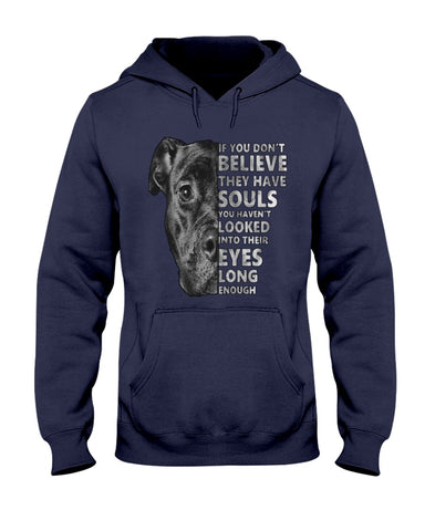 Look Into Pitbull's Eye T-Shirt - Youth Tee - Hoodie