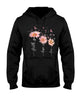 Image of Breast Cancer - Color Drop Flower T-Shirt - Youth Tee - Hoodie