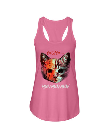 Meow Meow Meow Classic T-Shirt - Ladies Flowy Tank - Ladies Tee