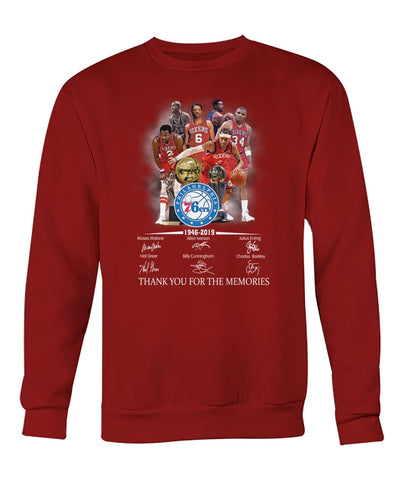 Philadenphia 76Ers Limited Classic T- Shirt - Unisex Long Sleeve - Guys V-Neck