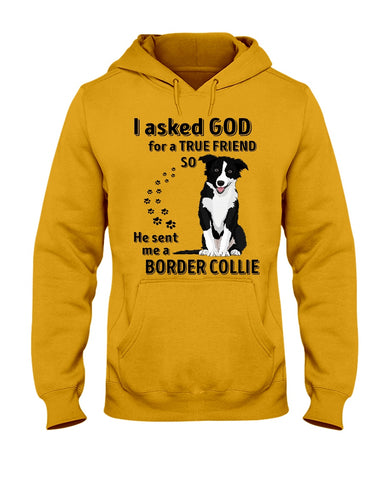 A True Friend Border Collie Limited Classic T-Shirt - Ladies Tee - Hoodie