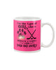 Image of A Big Fan Of Dogs And Hockey Girl Limited Classic T-Shirt - Guys V-Neck - Mug