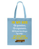 Image of In My Bus I'm The Bus Boss Tote Bag - Guys Tee - Basketweave Tote Bag