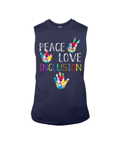 Peach Love Inclusion T-Shirt - Guys Tee - Unisex Long Sleeve