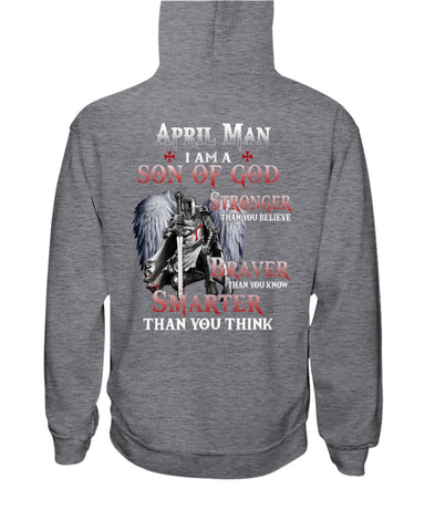 April Man- Son Of God Limited Classic T- Shirt - Hoodie - Guys V-Neck